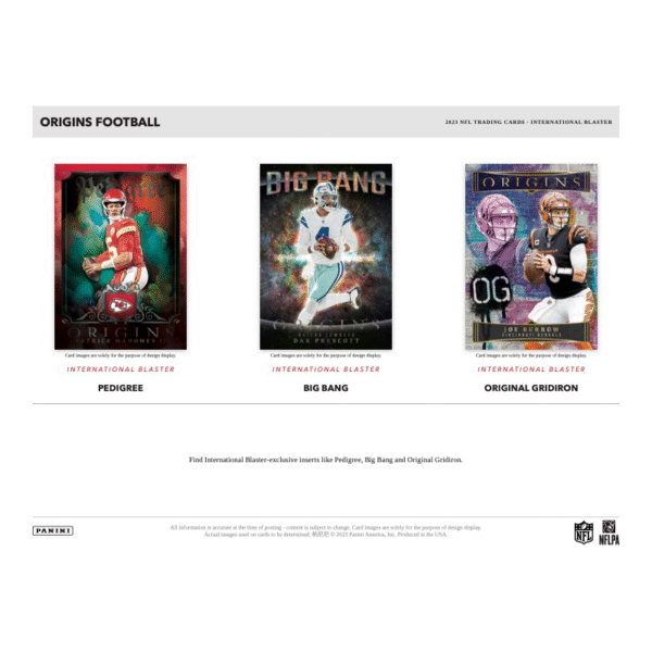 2023 Panini Origins Football Hobby Box - Image 4