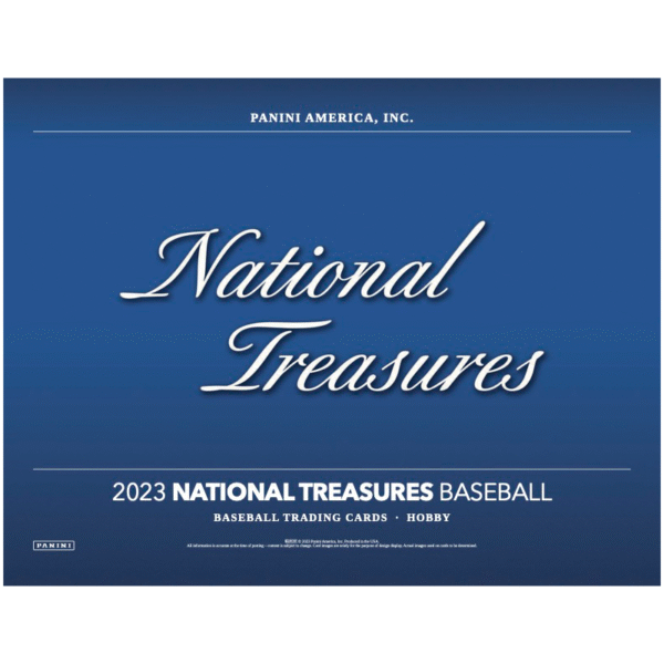 2023 Panini National Treasures Baseball Hobby Box - Image 3