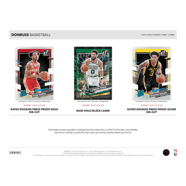 2023/24 Panini Donruss Basketball Hobby Box - Image 4