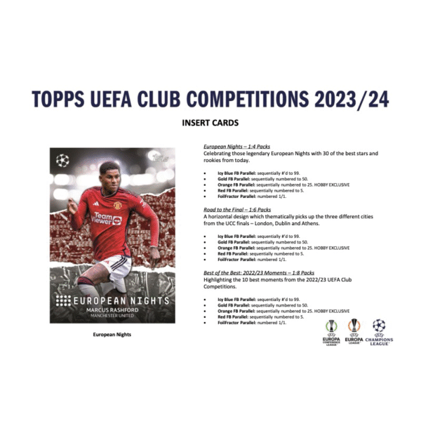 2023/24 Topps UEFA Competitions Club Soccer Hobby 12 Box Case - Image 4