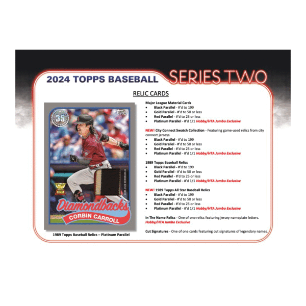 2024 Topps Series 2 Baseball Jumbo 6 Box Case - Image 12
