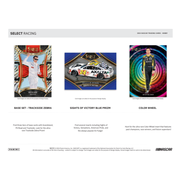 2024 Panini Select Racing Hobby 12 Box Case - Image 4