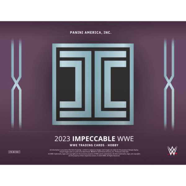 2023 Panini Impeccable WWE Hobby Box - Image 2