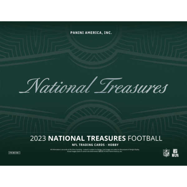 2023 Panini National Treasures Football Hobby Box - Image 2