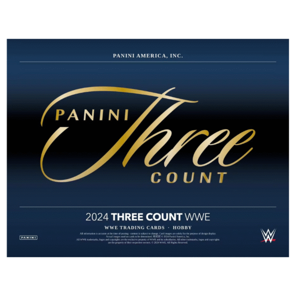 2024 Panini Three Count WWE Wrestling Hobby Box - Image 3