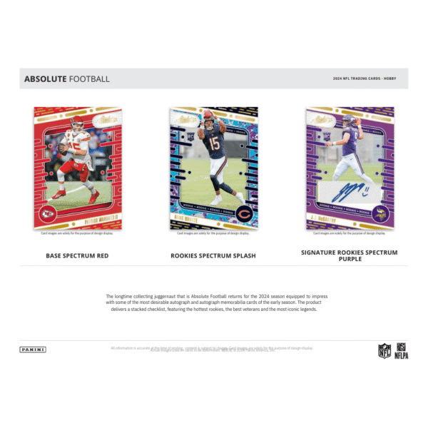 2024 Panini Absolute Football Hobby Box - Image 2