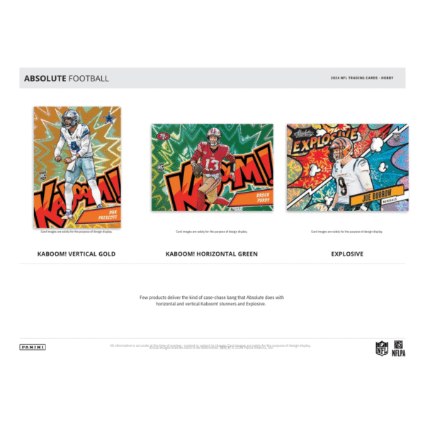 2024 Panini Absolute Football Hobby Box - Image 5