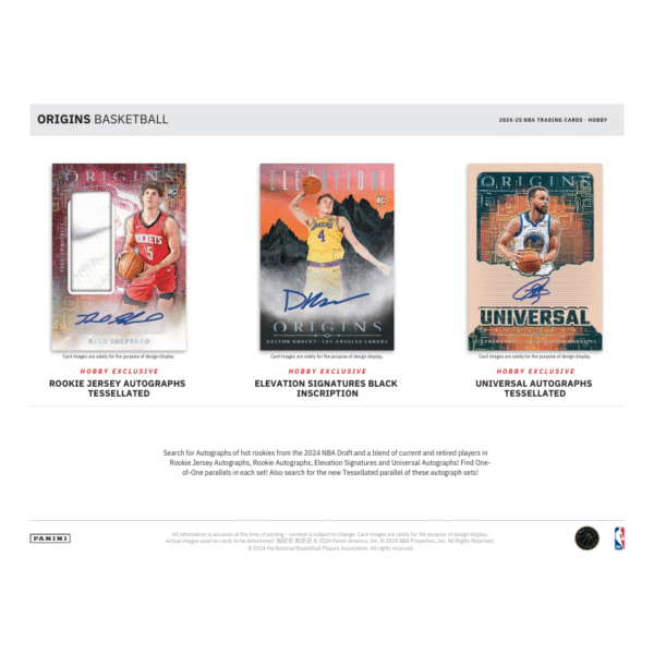 2024/25 Panini Origins Basketball Hobby Box - Image 2