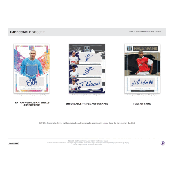 2023/24 Panini Impeccable Soccer Hobby Box - Image 5