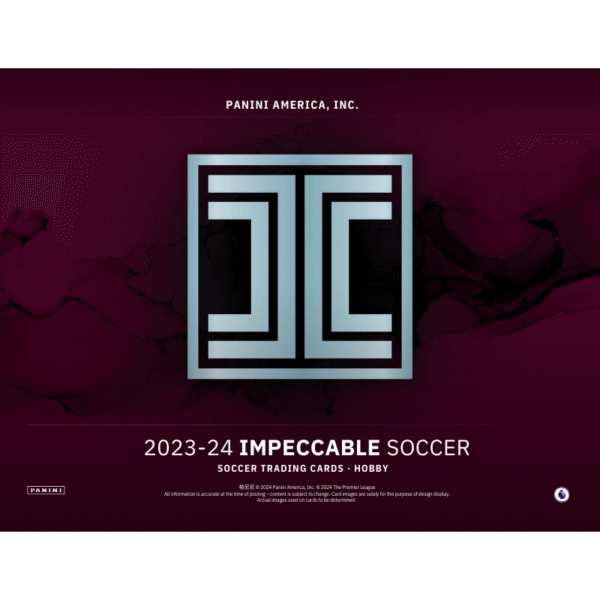 2023/24 Panini Impeccable Soccer Hobby Box - Image 2